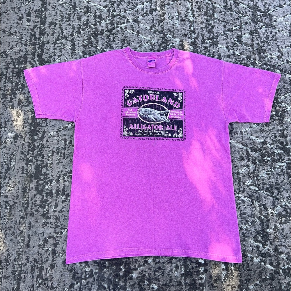 Vintage gatorland alligator ale tee